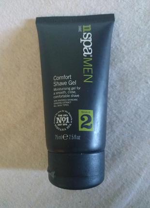 N-spa men comfort shave gel 75ml, англія, оригінал!