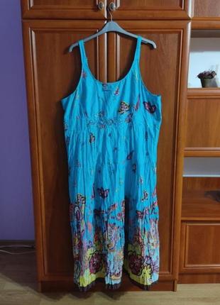 Сарафан коттоновый casual &co раз. 54