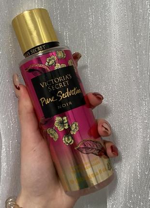 Парфюмированный спрей для тела victoria’s secret pure seduction noir