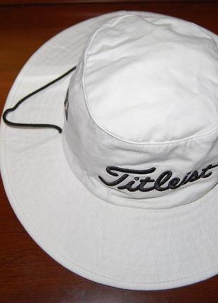 Шляпа панама для гольфа titleist foot joy golf, оригинал,.на окр. до 59 см.2 фото