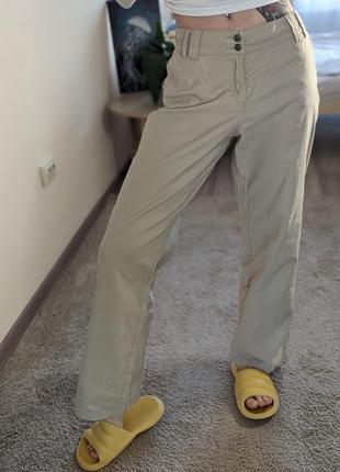 ❤️палаццо вільні довгі брюки карго кльош літні легкі штани🔥мілітарі😱оверсайз стиль 90, 00-х 👖6 фото