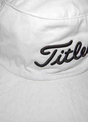 Шляпа панама для гольфа titleist foot joy golf, оригинал,.на окр. до 59 см.10 фото