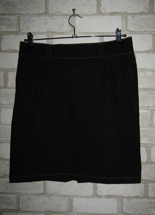 Черная юбка р-р м-38 сост новой