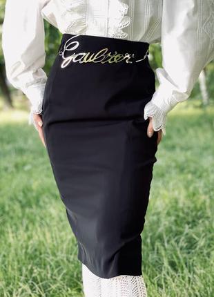 Tom ford юбка карандаш оригинал черная классическая