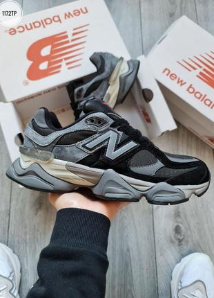 Кроссовки мужские new balance 9060 черные / кросівки чоловічі нью баланс чорні кроссы