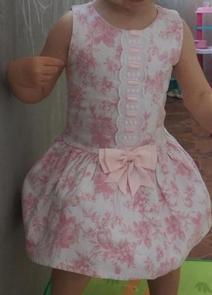 Сукня на 1-2 роки плаття котонове наряде2 фото