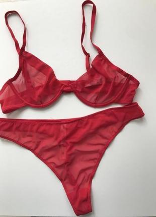 Комплект красное  primark