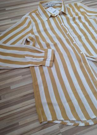 Сорочка блуза в смужку4 фото
