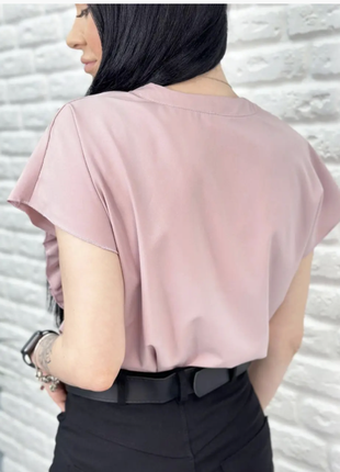 Жіноча блузка з оборкою норма, батал, літня блузка9 фото