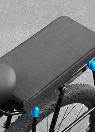 Седло на багажник west biking yp0801137 (black)6 фото