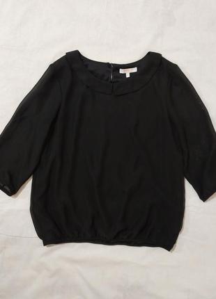 Черная блуза 50-52 размера6 фото