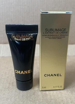 Chanel sublimage l`extrait de creme крем-екстракт для регенрації та відновлення шкіри 5ml