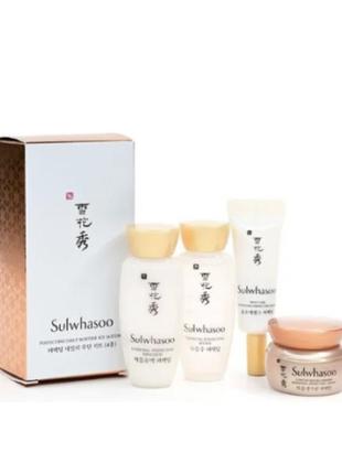 Набір мініатюр sulwhasoo rerfecting daily routine kit (4 items)