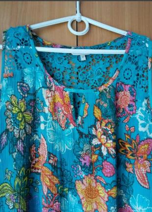 Віскозне літнє плаття з кишенями2 фото