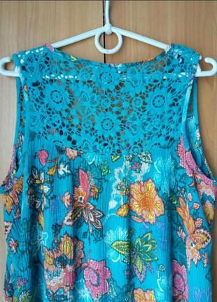 Віскозне літнє плаття з кишенями3 фото