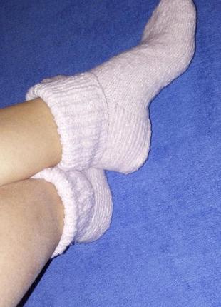 В'язані шерстянные жіночі шкарпетки 23, 24см