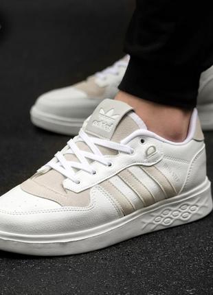 Мужские кроссовки adidas run step white