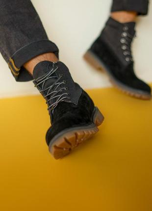 Ботинки timberland military black7 фото