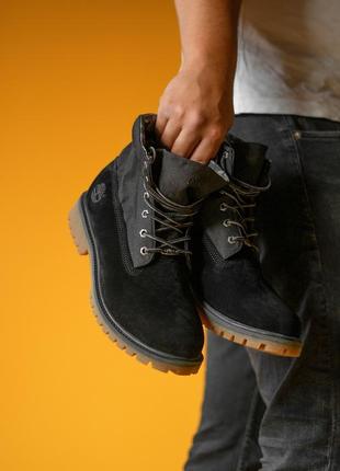 Ботинки timberland military black9 фото