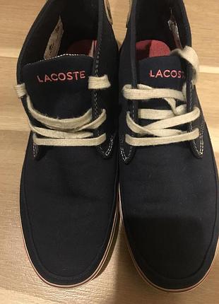 Стильні жіночі кеди lacoste оригінал