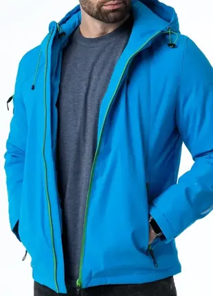 Куртка чоловіча freever gf 8320 блакитна5 фото
