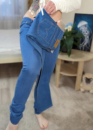 ❤️нові! levis 🔥100% котонові джинси базові скіні класичні темно-сині штани для дуже худих!😱👖4 фото