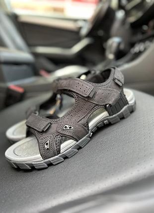 Натуральна шкіра чоловічі босоніжки сандалі / кожа натуралка босоножки