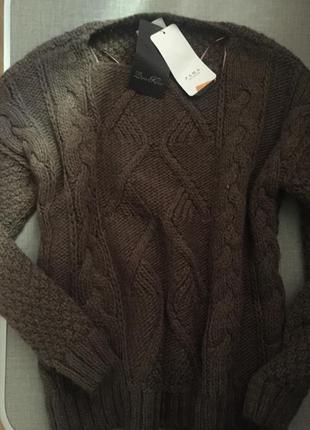 Свитшот свитер оверсайз zara