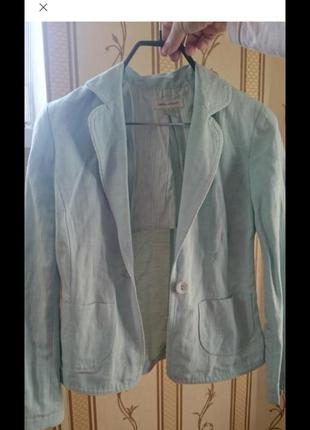 Оригинальный коттоновый летний пиджак. laura athley р. 381 фото