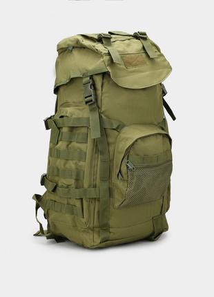 Військовий рюкзак ємності 50 л (олива)1 фото