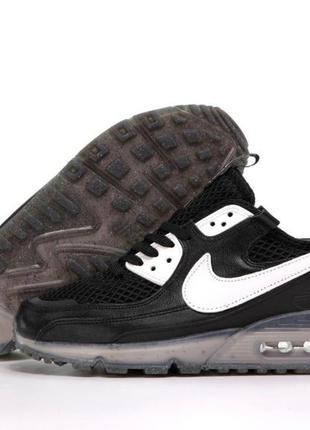 Мужские кроссовки nike air max 90 terrascape black white 41-42-43-44-451 фото