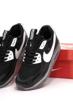 Мужские кроссовки nike air max 90 terrascape black white 41-42-43-44-455 фото