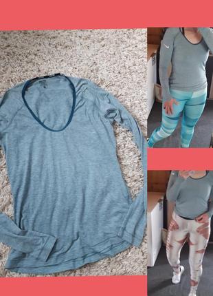 Очень комфортный спортивный лонгслив/кофта nike,  p. m-l