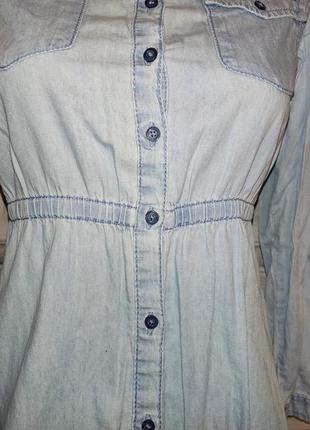 Джинсовое женское платье, 40-42, xs-s2 фото