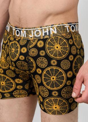 Боксери чоловічі tom john - лимони2 фото