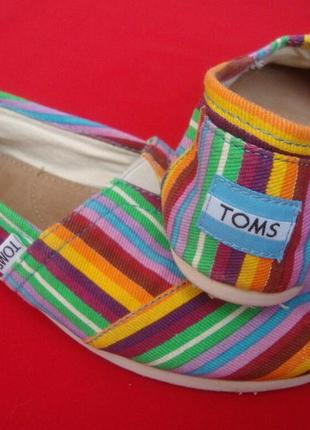 Эспадрильи toms оригинал 37 размер3 фото