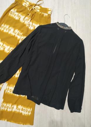 Невероятная шифоновая блуза hunkydory в стили бохо, этно. вышиванка с бисером3 фото
