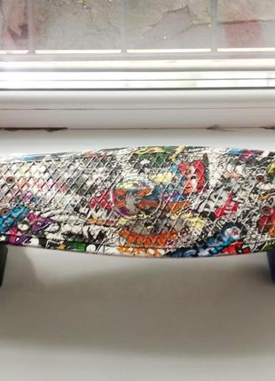 ❗️❗️пеніборд  скейтборд практично новий 2