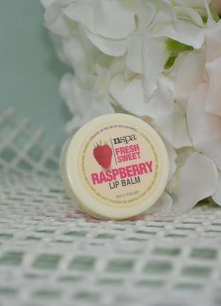 Фирменный клубничный бальзам для губ nspa fresh sweet raspberry lip balm2 фото