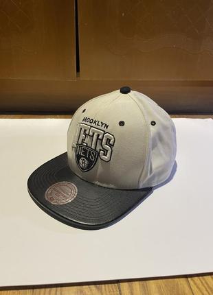 Mitchel&ness brooklyn nets nba снепбек кепка реп вінтаж баскетбольна