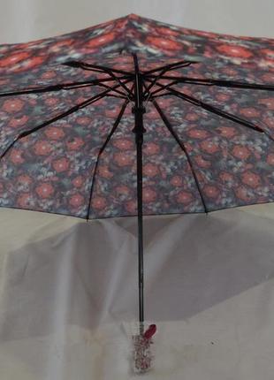 Шикарный женский зонт-полуавтомат4 фото