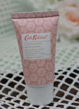 Збагачений крем для рук cath kidston cassis and rose hand cream 30 ml4 фото