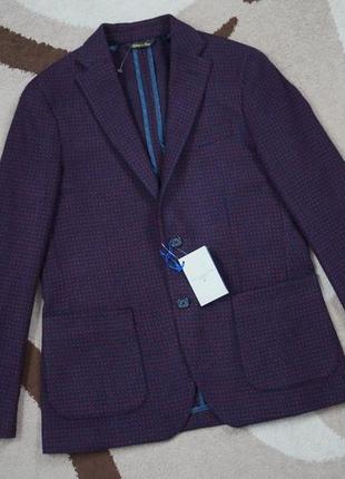 Monte napoleone шерстяной пиджак. размер 48
