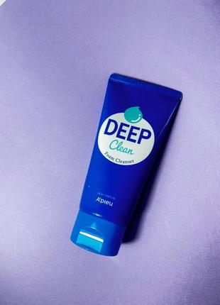 Пенка для глубокой очистки a'pieu deep clean foam cleanser pore2 фото