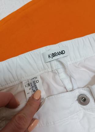 Білосніжні котонові  бріджі kjbrand 5xl/6xl/52/54/564 фото