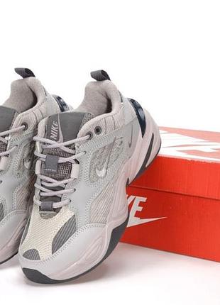 Женские кроссовки nike m2k tekno grey 36-39