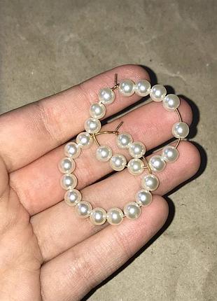 Сережки кольца