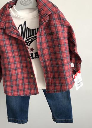 Стильний комплект на хлопчика {трійка}.