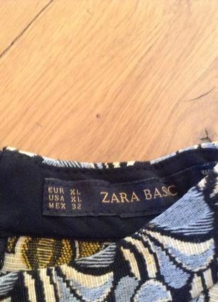 Платье zara новое с этикеткой  ткань держит форму2 фото