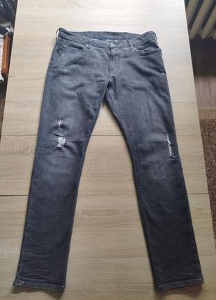 Чудові чоловічі джинси armani jeans, р 32/32